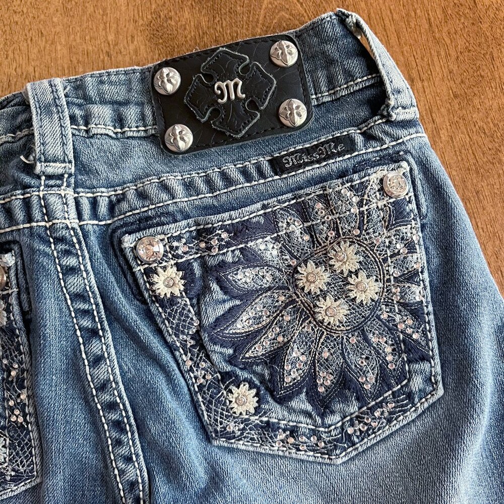 Miss Me bermuda shorts 16 - Picture 10 of 14